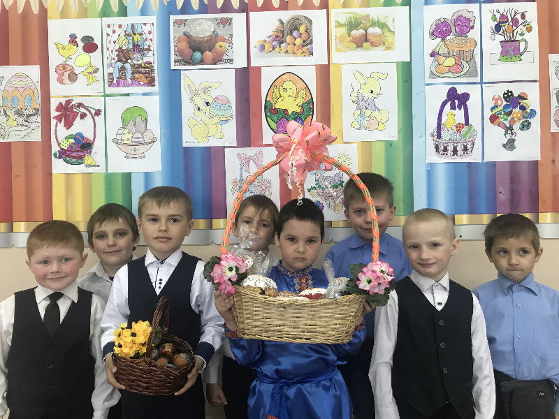 СОШ в п. Михайлово, праздник пасхи 
