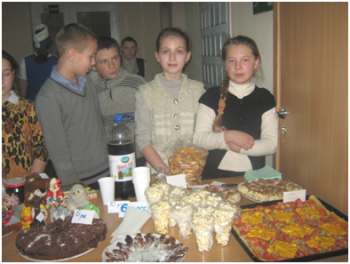 Новогодняя ярмарка в Михайловской школе
