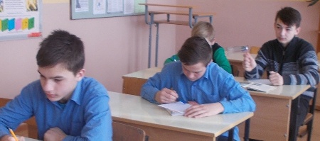 Учащиеся СОШ в Михайлово на всероссийском конкурсе сочинений